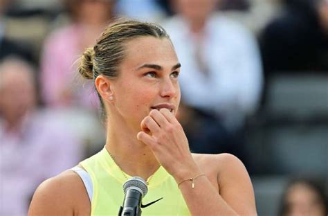 Tennis Star Aryna Sabalenka Shared Jaw